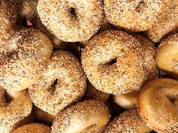 Our everything bagels 